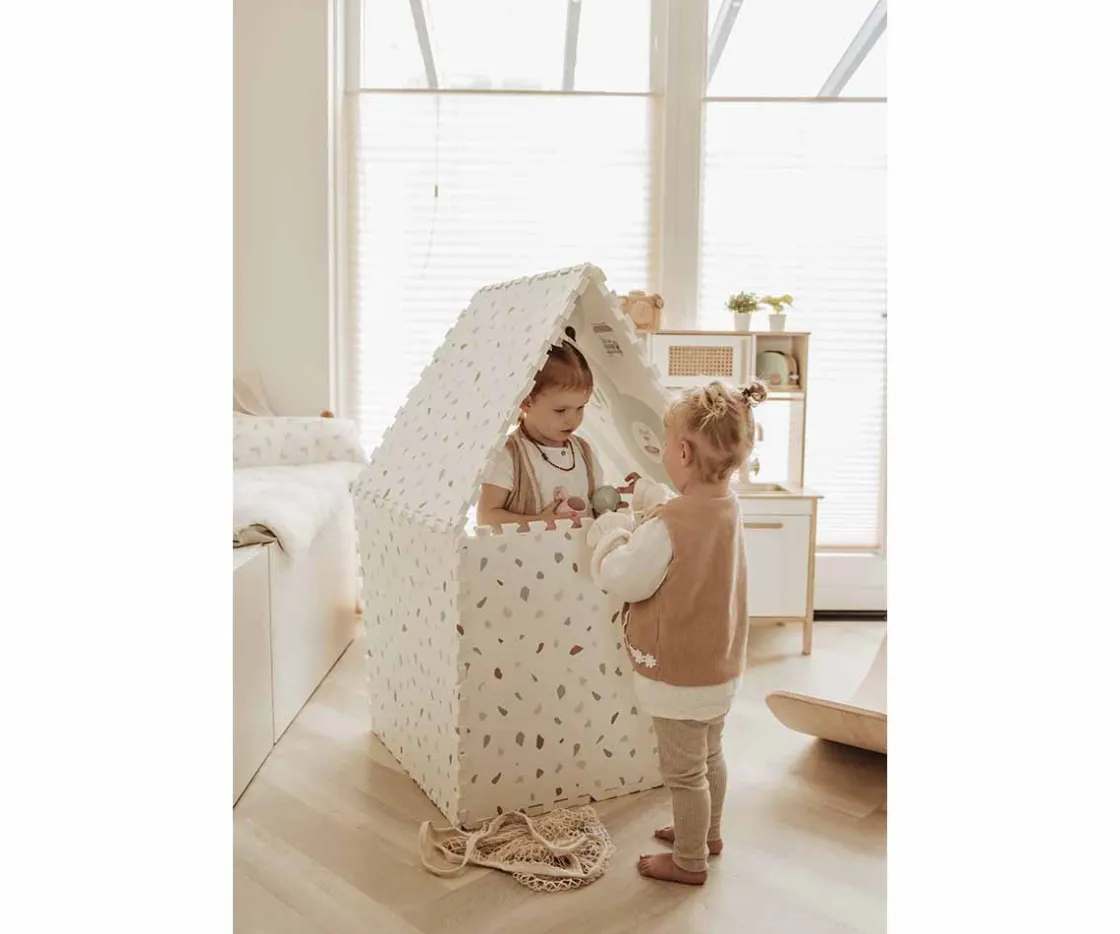 Niños Play & Go Alfombra de Juegos Tiloo Puzzle Village