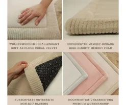 Niños Hakuna Matte Alfombra Infantil Nube Beige