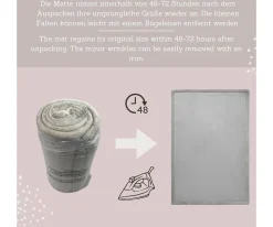 Niños Hakuna Matte Alfombra Infantil Nube Gris