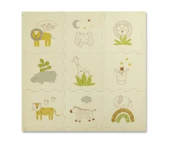 Niños Hakuna Matte Alfombra Puzle Safari 90 x 90 cm