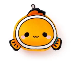 puckator Almohada de Viaje con Antifaz Relaxeazzz Adoramals Finley el Pez Payaso^ Cojines Infantiles