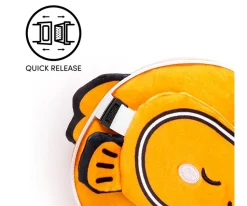 puckator Almohada de Viaje con Antifaz Relaxeazzz Adoramals Finley el Pez Payaso^ Cojines Infantiles