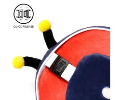 puckator Almohada de Viaje con Antifaz Relaxeazzz Mariquita Adoramals