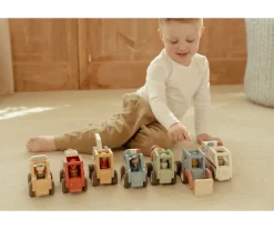 Niños Little Dutch Ambulancia de Madera FSC