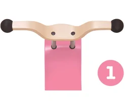 Niños Wishbone Andador Balancín Mini-Flip Rosa/Blanco/Rosa