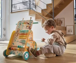 Janod Andador de Actividades Tropik^Niños Juguetes Para Niños De Un Año
