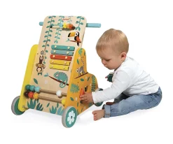 Janod Andador de Actividades Tropik^Niños Juguetes Para Niños De Un Año