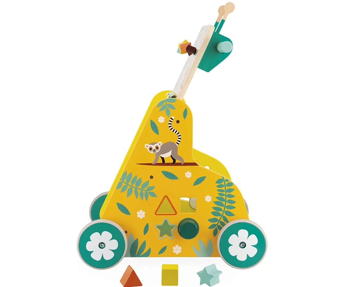 Janod Andador de Actividades Tropik^Niños Juguetes Para Niños De Un Año