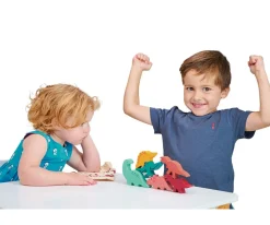 Niños Tender Leaf Apilable Dinosaurios