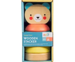 Niños Petit Collage Apilable Oso de Madera