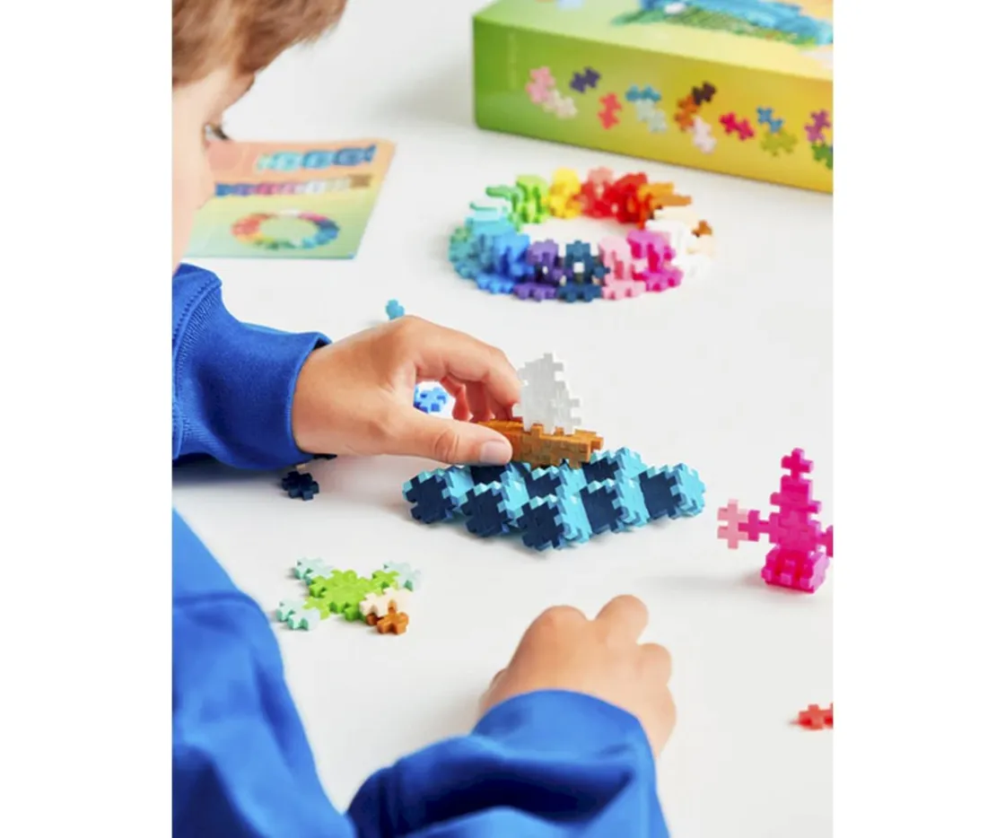 Niños Plus Plus Aprende a Construir Coloverse 1000 Piezas