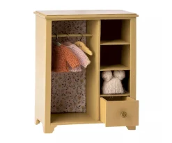 Maileg Armario Grande en Miniatura Amarillo^Niños Accesorios Para Muñecas