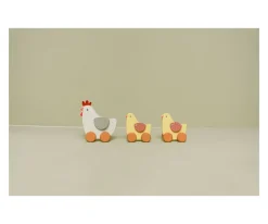 Niños Little Dutch Arrastre Pollitos Little Farm FSC