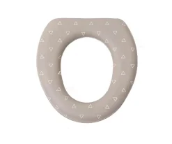 Olmitos Asiento Reductor WC Acolchado Triángulos Gris^Niños Orinales Bebé