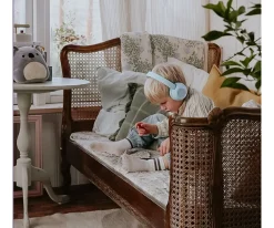 Niños Lalarma Auriculares con Luz Ambiental Azul