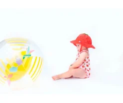 Zoocchini Bañador + Gorrito Fresa^ Bañadores Pañal