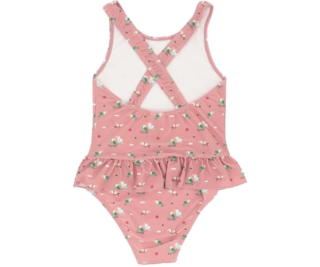 Monnëka Bañador Cruzado con Volantes Toucan^Niños Bañadores Niños