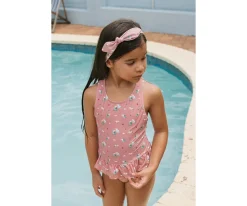 Monnëka Bañador Cruzado con Volantes Toucan^Niños Bañadores Niños