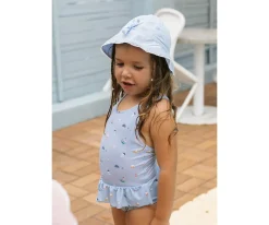Monnëka Bañador Cruzado con Volantes Fishing Boat^Niños Bañadores Niños