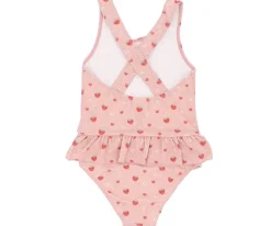 Monnëka Bañador Cruzado con Volantes Strawberries^Niños Bañadores Niños