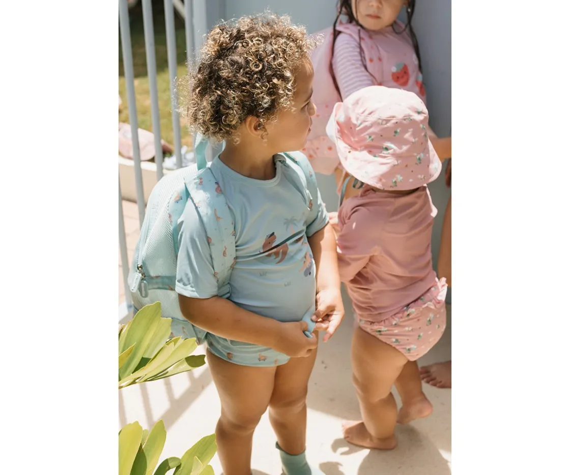 Monnëka Bañador Pañal Volantes Strawberries^ Bañadores Pañal