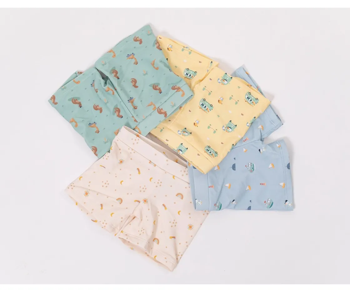 Monnëka Bañador Short Fishing Boat^Niños Bañadores Niños