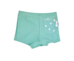 BTBOX Bañador Short Protección Solar Lunares menta^Niños Bañadores Niños