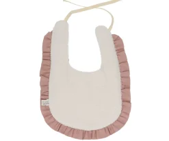 Cristina de Jos'h Babero Algodón con Volante Wild Flower Personalizable^ Baberos Personalizados