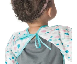 Bumkins Babero con Mangas Gotas Lluvia^ Baberos