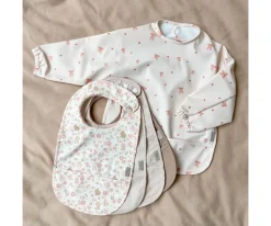 Cam Cam Babero con Mangas Bows^ Baberos