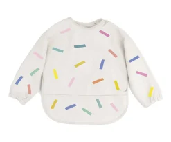 The Cotton Cloud Babero con Mangas Confetti
