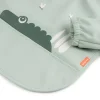Done by Deer Babero con Mangas Croco Green 6-18m Personalizable^ Baberos Con Manga