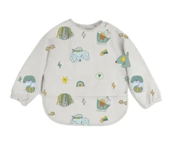 The Cotton Cloud Babero con Mangas Funky Dogs