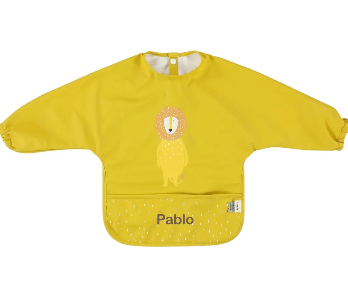 Trixie Babero Con Mangas Impermeable Mr. Lion Personalizable
