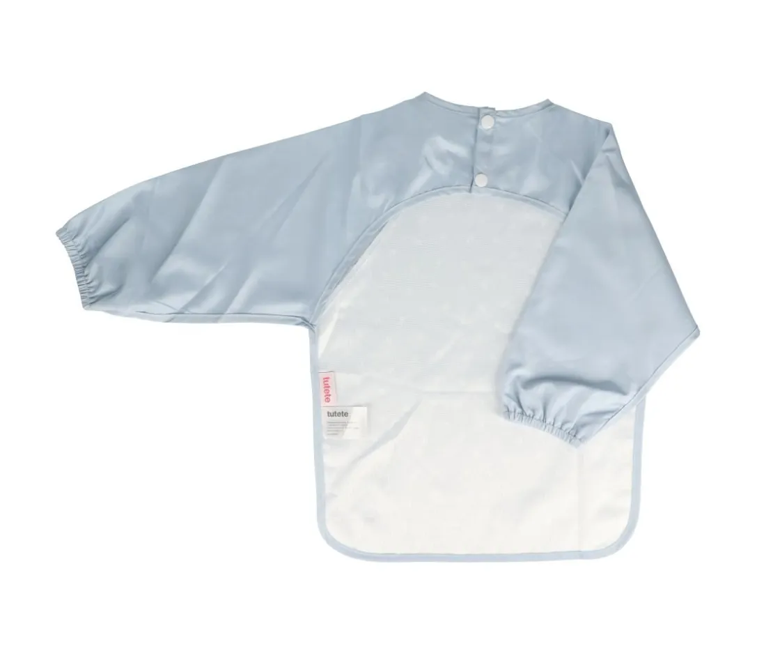 Tutete Babero con Mangas Leaves Blue