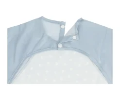 Tutete Babero con Mangas Leaves Blue