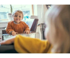 Timboo Babero con Mangas Sea Blue Personalizable^ Baberos