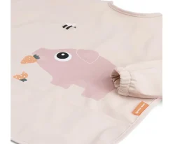 Done by Deer Babero con Mangas Tiny Farm Powder 6-18m Personalizable