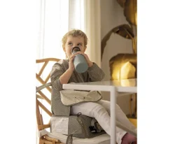 Walking Mum Babero con Mangas Topito Poppy Musgo