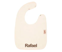 Timboo Babero Doble Daisy White Personalizable