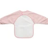Jollein Babero Impermeable con Mangas Snake Pale Pink^ Baberos
