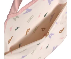 Lassig Babero Impermeable Extra Grande Happy Fruits Peach^ Baberos