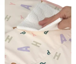 Lassig Babero Impermeable Extra Grande Happy Fruits Peach^ Baberos