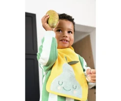 The Cotton Cloud Babero Rizo Lola Limón Personalizable^ Baberos Personalizados