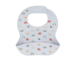 Tutete Babero silicona City Cars^ Colecciones Vuelta Al Cole
