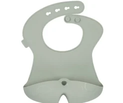 b.box Babero Silicona Enrollable Sage^ Baberos