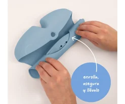 b.box Babero Silicona Enrollable Ocean^ Baberos