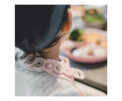 Miniware Babero Silicona Enrollable Pink Salt^ Baberos