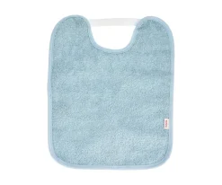 Tutete Textil Babero Toalla Plastificado con Goma Azul claro^ Baberos