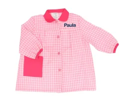 Tutete Textil Babi Colegio Big Star Rosa Personalizable^ Babis Escolares